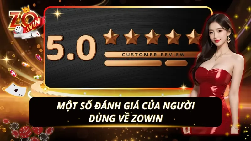 Một số đánh giá của người dùng về ZOWIN
